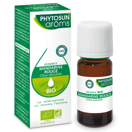 PHYTOSUN AROMS HUILE ESSENTIELLE BIO MANDARINE ROUGE FL 10ML