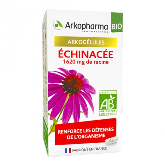 Arkopharma arkogélules bio échinacée 45 gélules