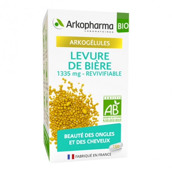 Arkopharma arkogélules levure de bière 1335mg revivifiable 150 gélules