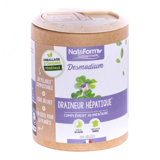 Nat&form desmodium écoresponsable 200 gélules