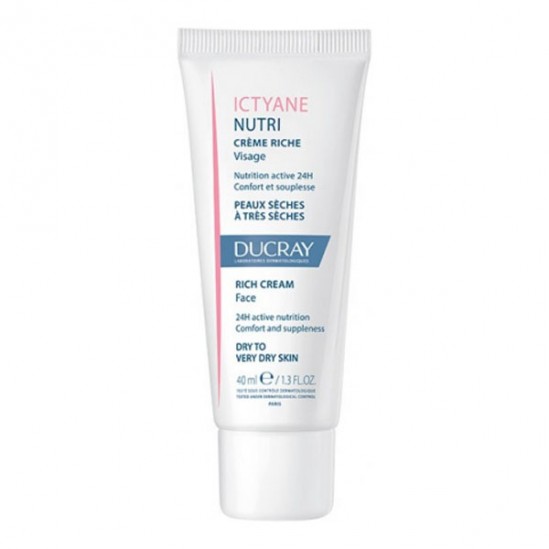 Ducray ictyane nutri crème riche visage 40ml