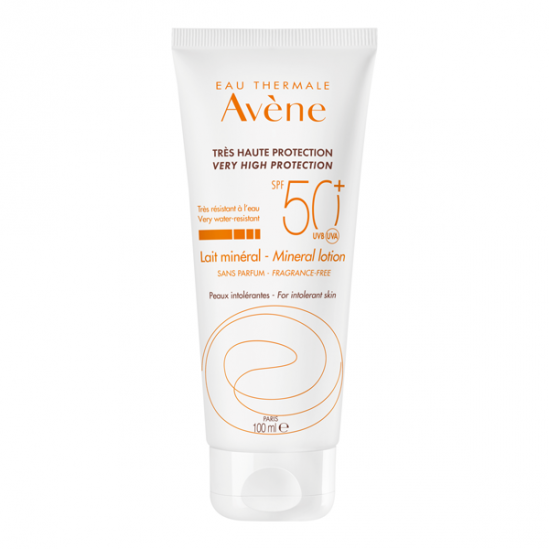 Avène lait minéral haute protection spf50+ 100ml