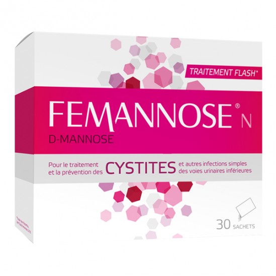 Melisana pharma femannose N D-mannose boîte de 30 sachets