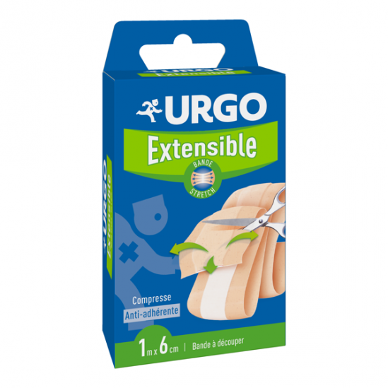 Urgo extensible bande à découper 1m x 6cm