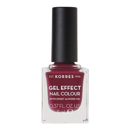 Korres gel effect vernis 59 wine red 11ml