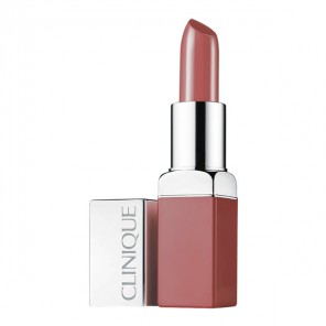 Clinique pop rouge intense + base lissante 2 en 1 01 nude pop 3,9g