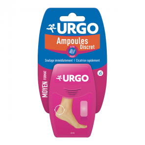 Urgo Ampoules Traitement Talon 5 Pansements Gel