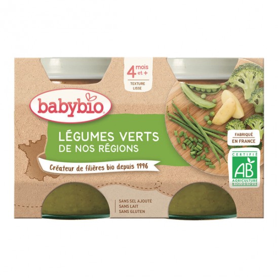 Babybio - Légumes verts