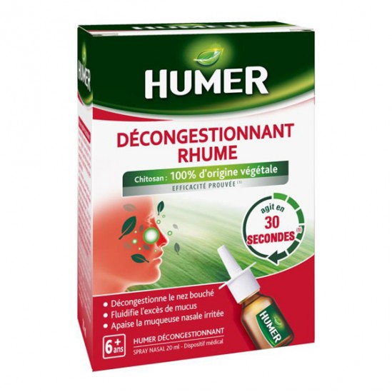 Humer decongestionnant rhume spray nasal 20ml
