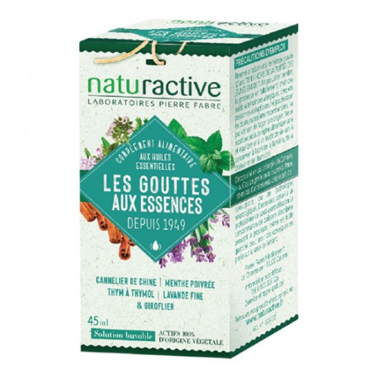 Naturactive Les gouttes aux essences depuis 1949 45ml