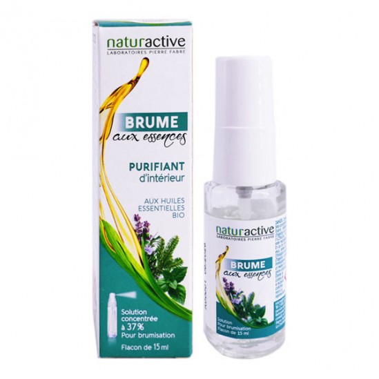 Naturactive brume aux essences purifiant d'intérieur bio 15ml
