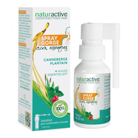 Naturactive spray gorge aux essences 20ml
