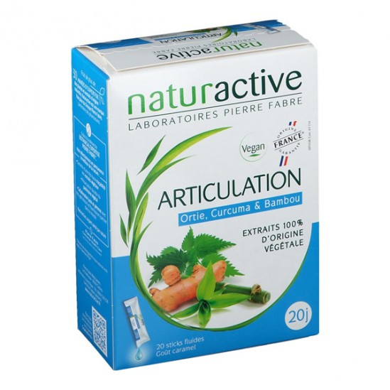 Naturactive articulation 20 sticks fluides