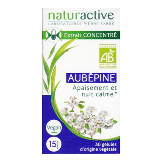 Naturactive aubépine bio 30 gélules