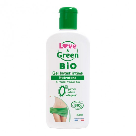 Love & green gel lavant intime hydratant 200ml