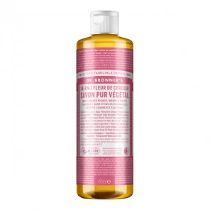 Dr Bronner's savon liquide 18-en-1 fleur de cerisier 475ml