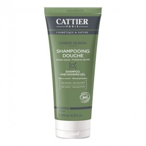 Cattier cabine de bain shampooing douche homme 200ml