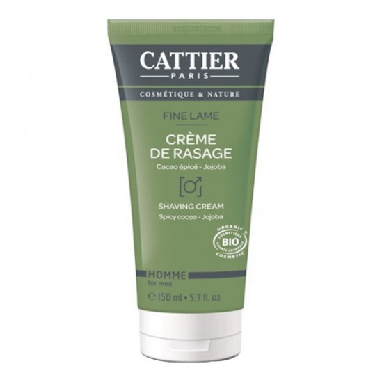 Cattier fine lame crème de rasage homme 150ml