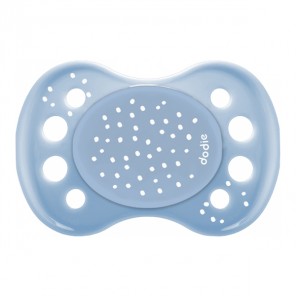 Dodie sucette anatomique silicone 0-6mois gars A95
