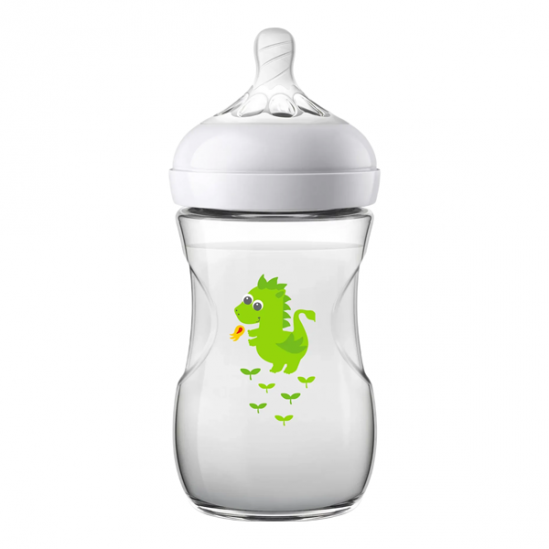 Philips avent biberon natural 2.0 hippopotame 260ml