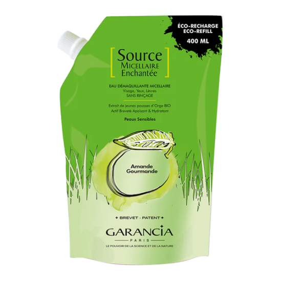 Garancia source micellaire enchantée eau démaquillante amande 400ml