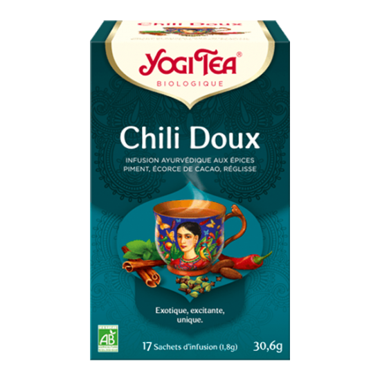 Yogi Tea bio chili doux 17 sachets 30g