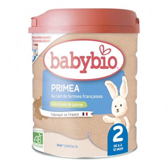Babybio primea 2 lait infantile bio 800g