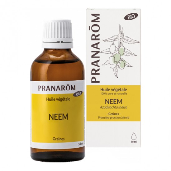 Pranarôm huile végétale neem bio 50ml