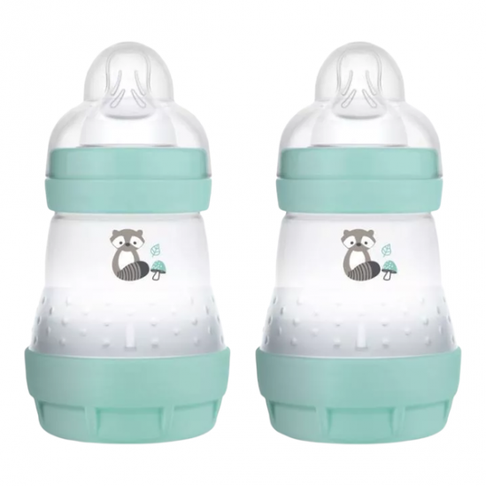 Mam mini anneau de dentition avec attache rose