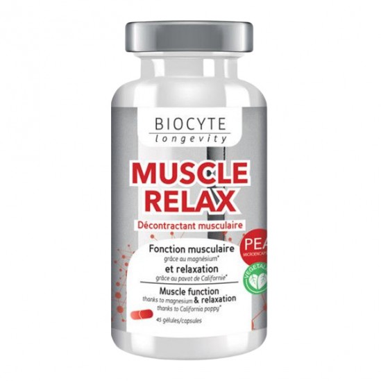 Biocyte muscle relax 45 gélules