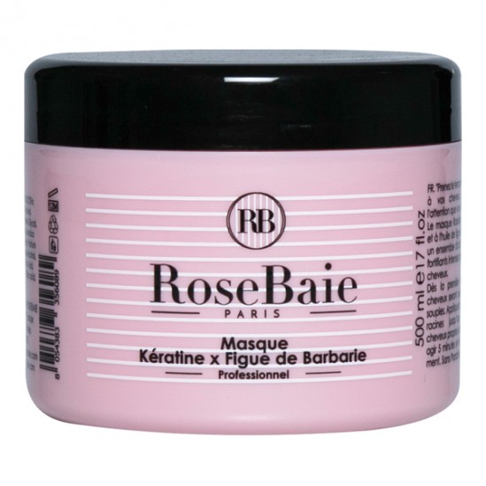 Rosebaie masque à la kératine et à l’huile de figue de barbarie 500ml