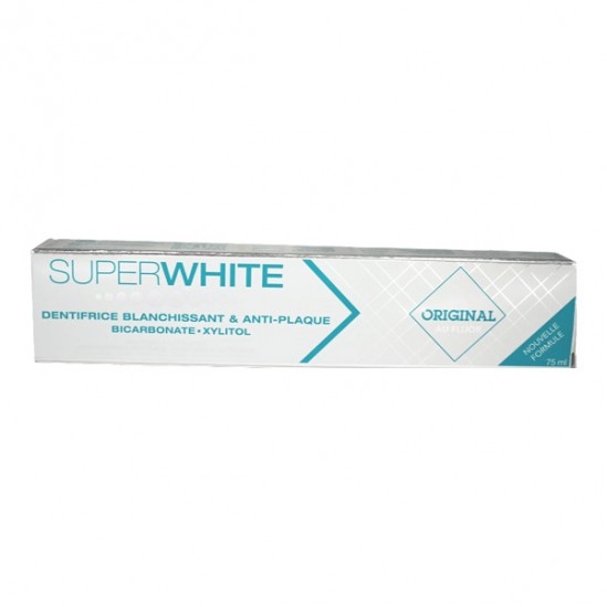 Superwhite dentifrice blanchissant & anti-plaque original 75ml