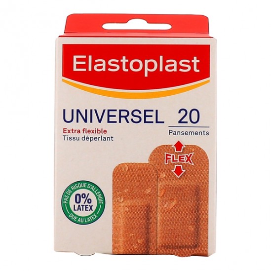 Elastoplast universel 20 pansements extra-flexibles