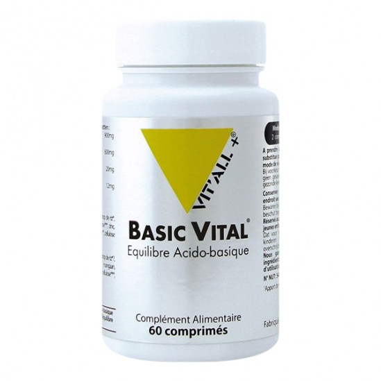 Vitall + basic vital 60 comprimés
