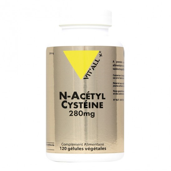 Vitall + N-Acétyl cystéine 280mg 120 gélules