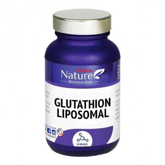Pharm nature micronutrition glutathion liposomal 30 gélules