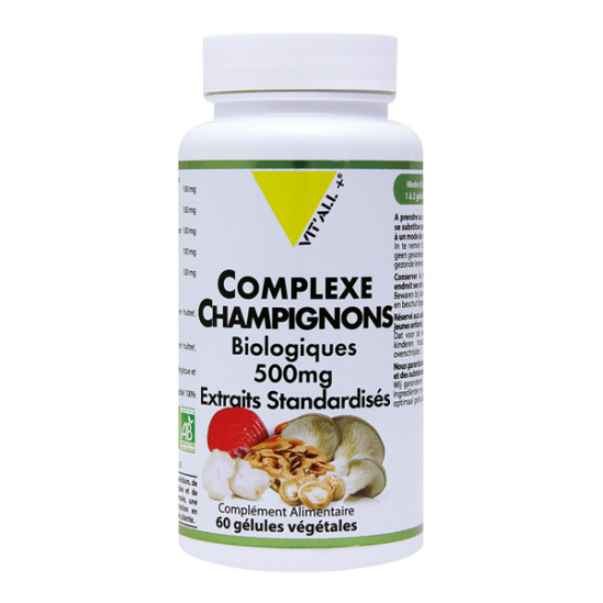 Vitall+ chrysanthellum bio 500mg 60 gélules végétales