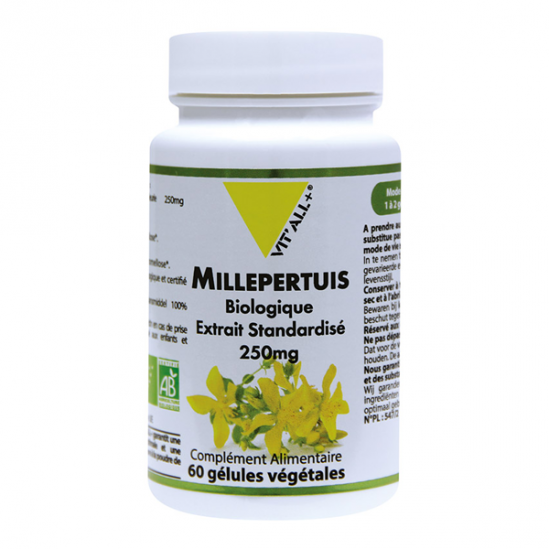 Vitall+ L-tyrosine 500mg 60 gélules végétales