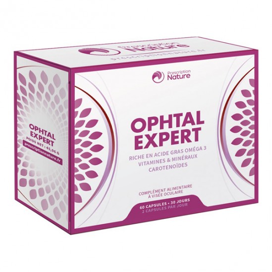 Prescription nature ophtal expert 180 capsules