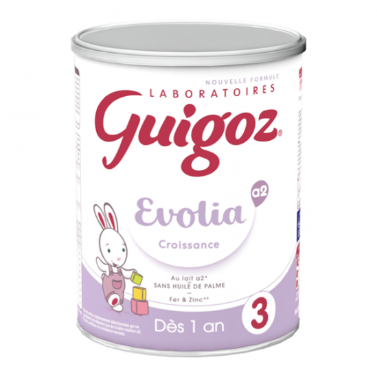 Guigoz 3 evolia a2 croissance dès 1 an 800g