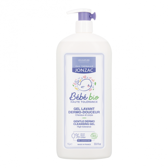 Léa Nature eau thermale jonzac bébé bio gel lavant dermo-douceur 500ml