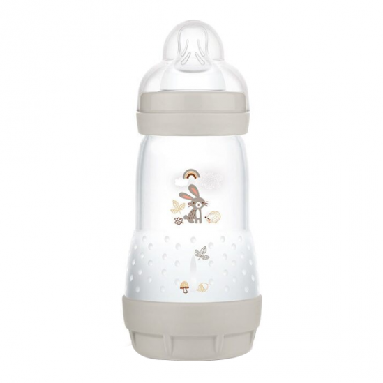 Mam easy start 2 biberon anti-colique nature débit 2 blush 260ml