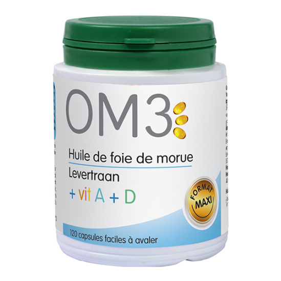 Super diet om3 huile de foie de morue vit A + D