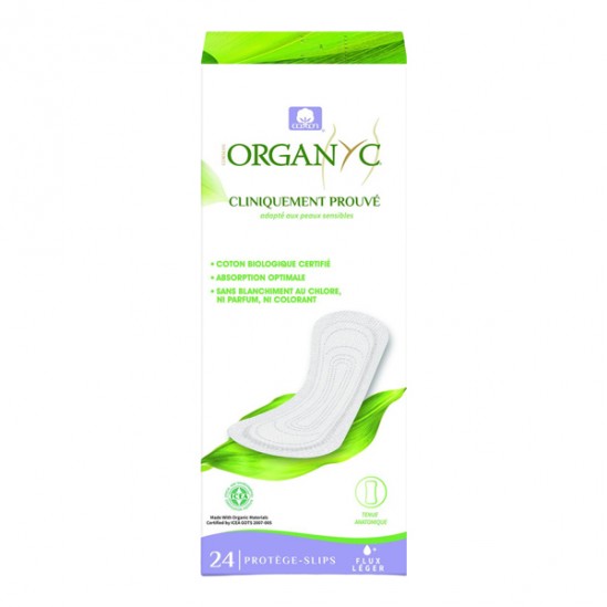 Organyc 24 protège-slips coton bio