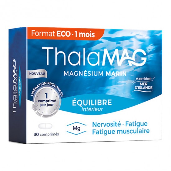 Iprad thalamag équilibre intérieur magnésium marin 30 comprimés