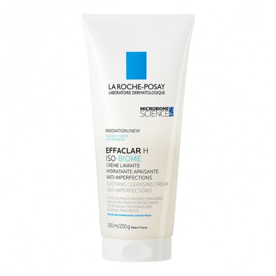 La Roche Posay effaclar h iso-biome crème lavante 200ml