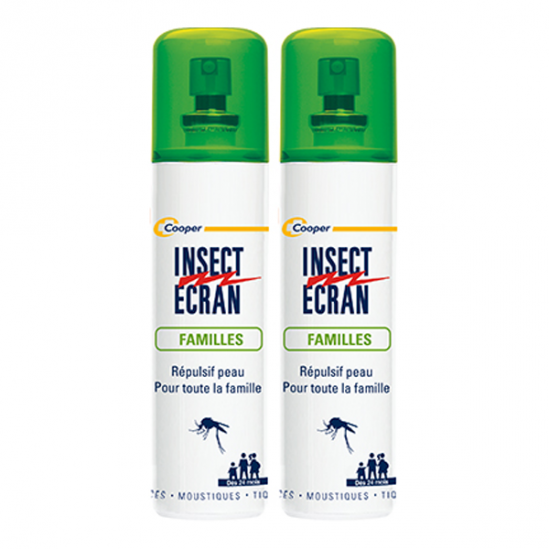 Cooper insect écran familles lot de 2x100ml