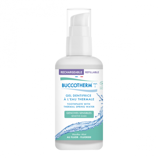 Buccotherm gel dentifrice menthe bio rechargeable 100ml