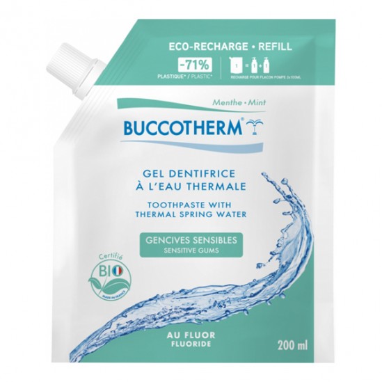 Buccotherm eco-recharge gel dentifrice gencives sensibles 200ml