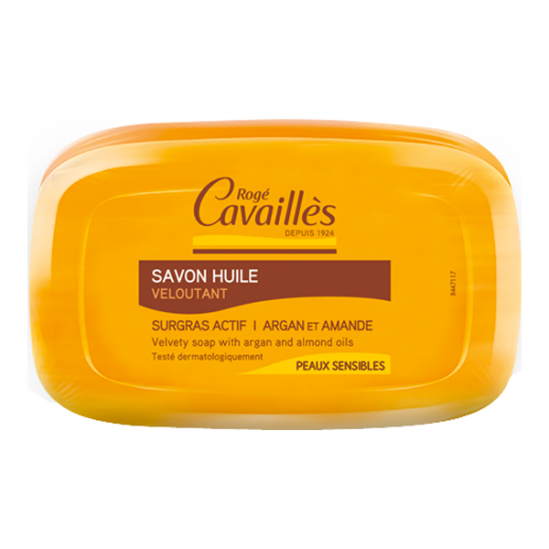Rogé Cavaillès savon veloutant huile d'argan et amande 115g